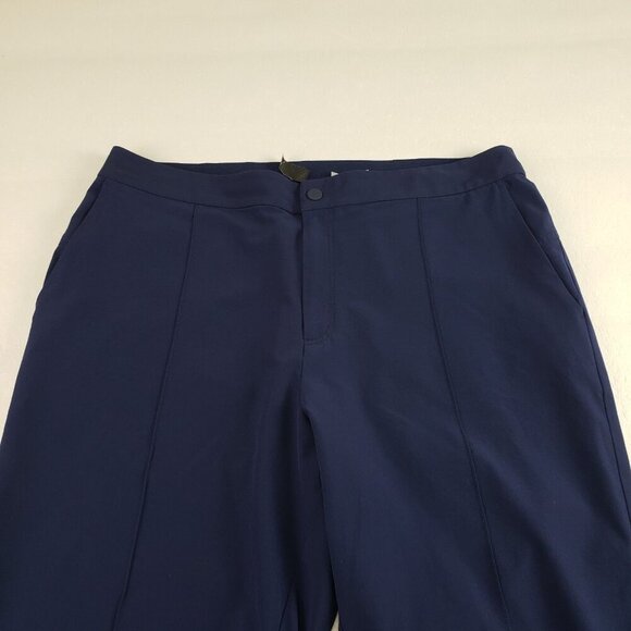 RLX Ralph Lauren Pant Womens Large Blue Straight Leg Active Casual Stretch - Picture 2 of 14